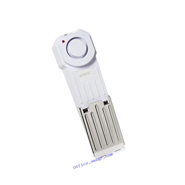 SABRE Wedge Door Stop Security Alarm with 120 dB Siren - Great for Home, Travel, Apartment or Dorm