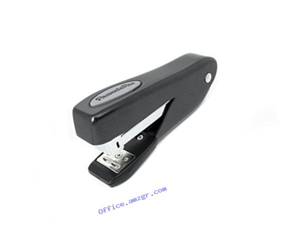 Small Office Stapler, PraxxisPro Fortis Compact Grip, Mini Desktop Stapler (Black)