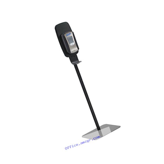 PURELL 2425-DS LTX or TFX Touch-Free Hand Sanitizer Dispenser Floor Stand, Black, 16 3/5w x 5 29/100d x 23 3/4h