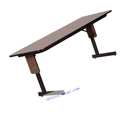 Correll SP2460PX-01 High Pressure Laminate Classroom, Training or Seminar Table with Folding Panel Leg  , Rectangular, 24