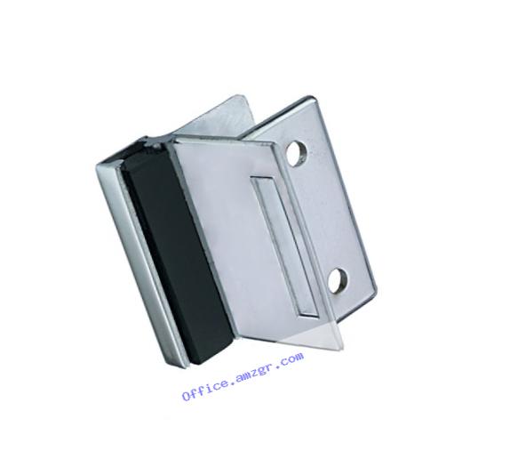 Harris Hardware TP5110-I Strike & Keeper Die Cast Zamac Chrome Plated Square Edge Partition with 1-1/4