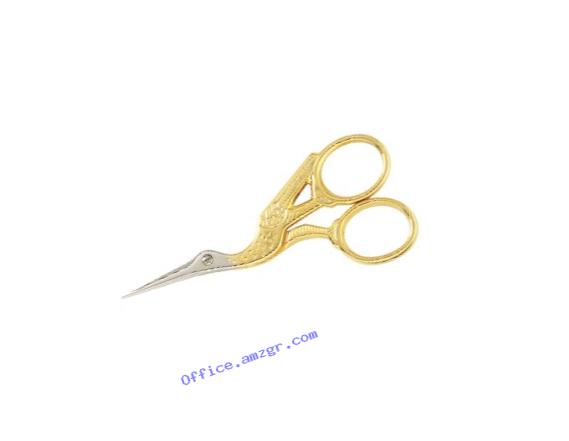 Gingher 3.5 Inch Stork Embroidery Scissors (01-005280)
