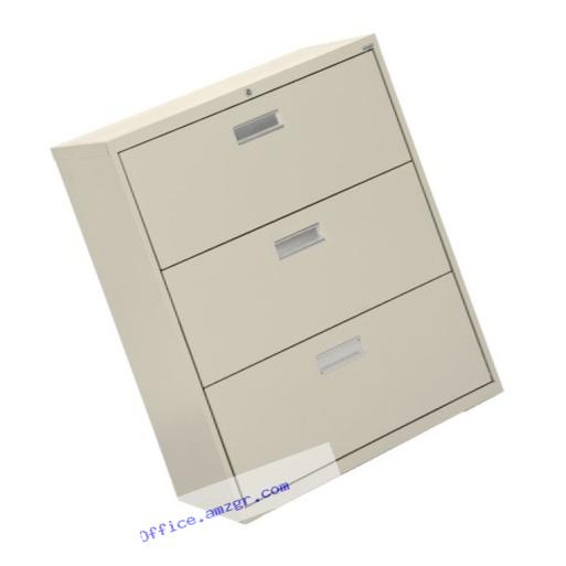 Sandusky Lee LF6A363-05 600 Series 3 Drawer Lateral File Cabinet, 19.25