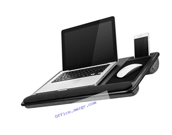 LapGear XL Deluxe Laptop Lap Desk,  - Black Carbon (Fits upto 17.3