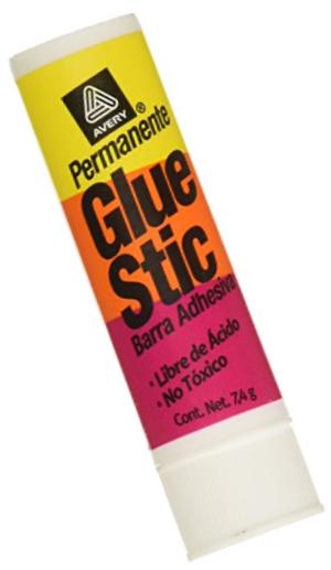 Avery Clear Application Permanent Glue Stic, 0.26 ounces, Stick (00166)