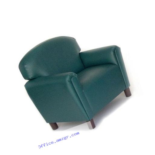 Brand New World Preschool Premium Vinyl Upholstery Chair - Teal