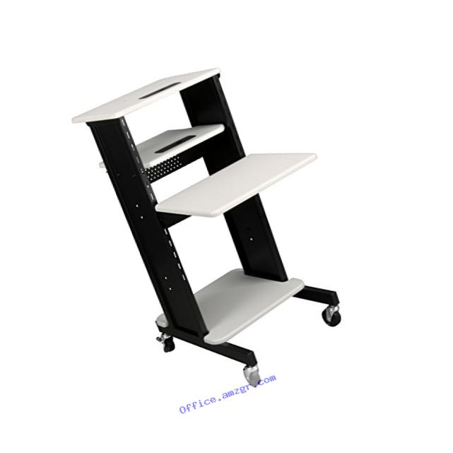Norwood Commercial Furniture Laptop Caddy Cart Presentation Station, NOR-TY-1000