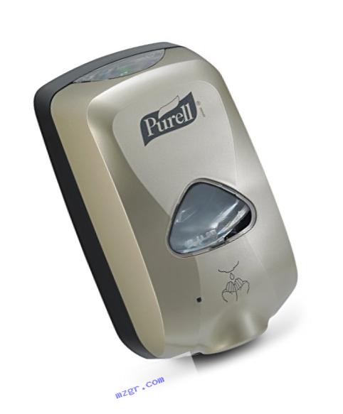 PURELL 278012 TFX Touch Free Dispenser, 1200mL, Nickel