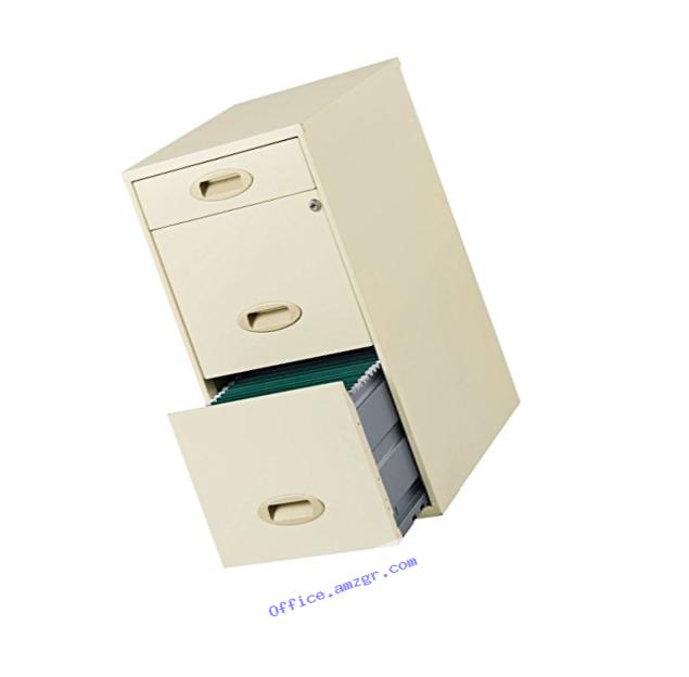 Realspace SOHO 3-Drawer Organizer Vertical File Cabinet, 27