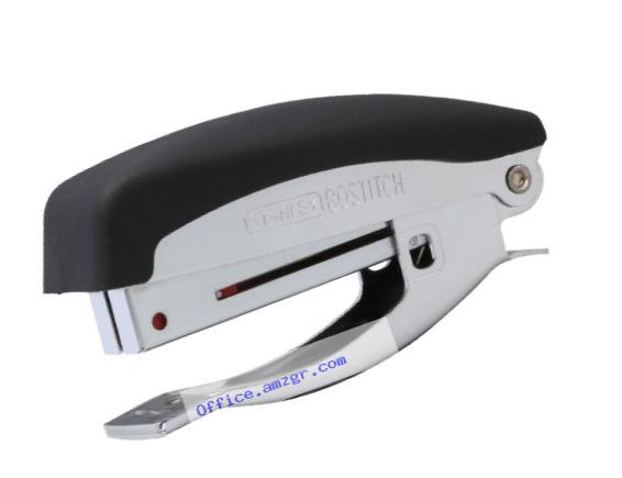 Bostitch Deluxe 20 Sheet Hand-Held Stapler with Anchor Hole, Chrome/Black (42100)
