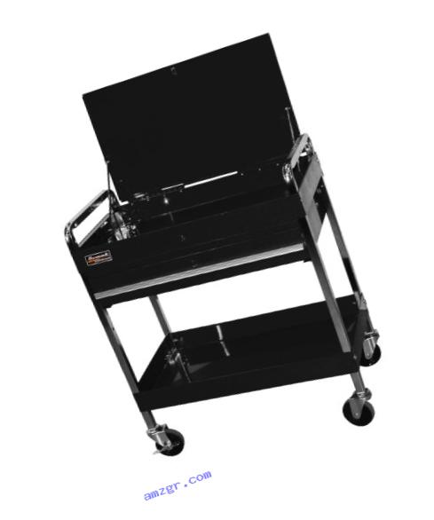 Homak   BK05500190 32-Inch Professional 1 Drawer Service Cart, Black
