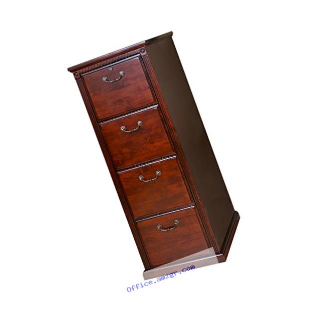 Martin Furniture Huntington Club Office 4 Drawer File Cabinet