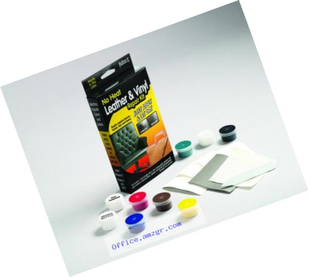 ReStor-it No Heat Leather/Vinyl Repair Kit, 7 Intermixable Colors, Mixing Cup, Applicator, Color Mixing Guide (18073)