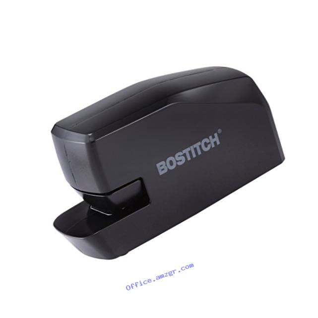 Bostitch Portable Electric Stapler, 20 Sheets, AC or Battery Powered, Black (MDS20-BLK)