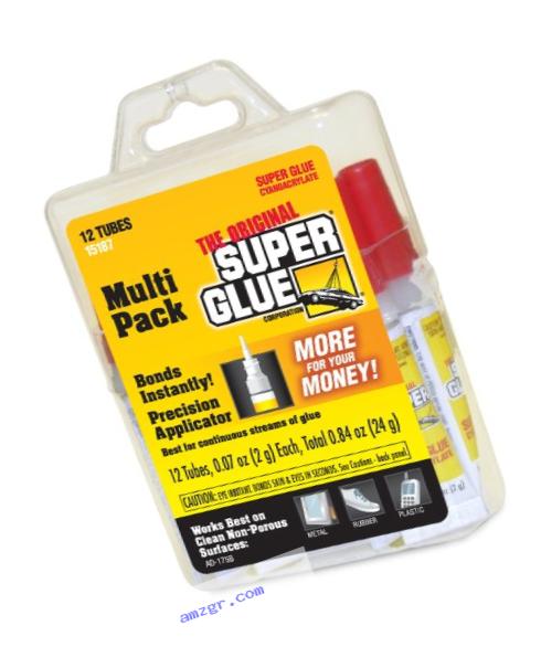 Super Glue 15187 Super Glue, 12-Pack