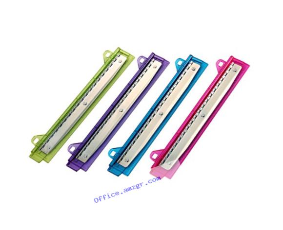 Bostitch Ring Binder 3 Hole Punch, 5 Sheets, Assorted Colors (RBHP-4C)