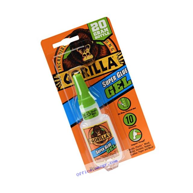 Gorilla 7700104 Super Glue Gel, 20g