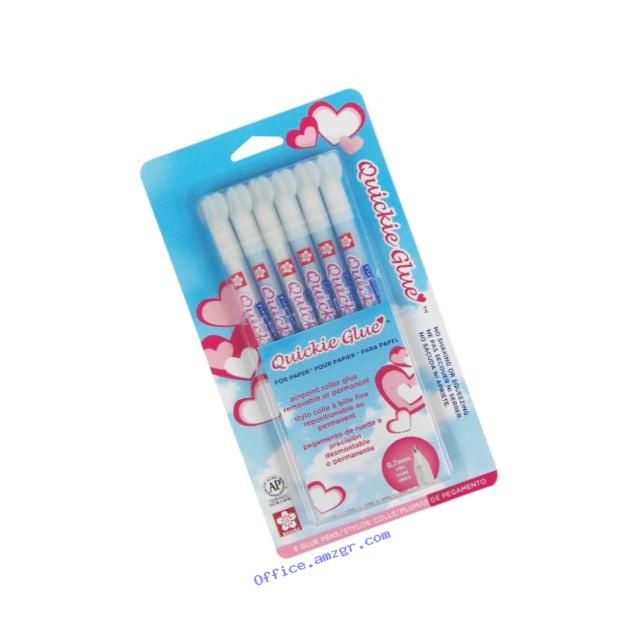 Sakura 58483 6-Piece Quickie Glue Pen Set